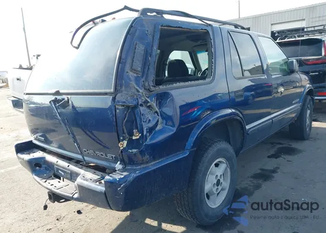 2002 Chevrolet Blazer Ls из США, поврежденный, VIN 1GNDT13W02K127361